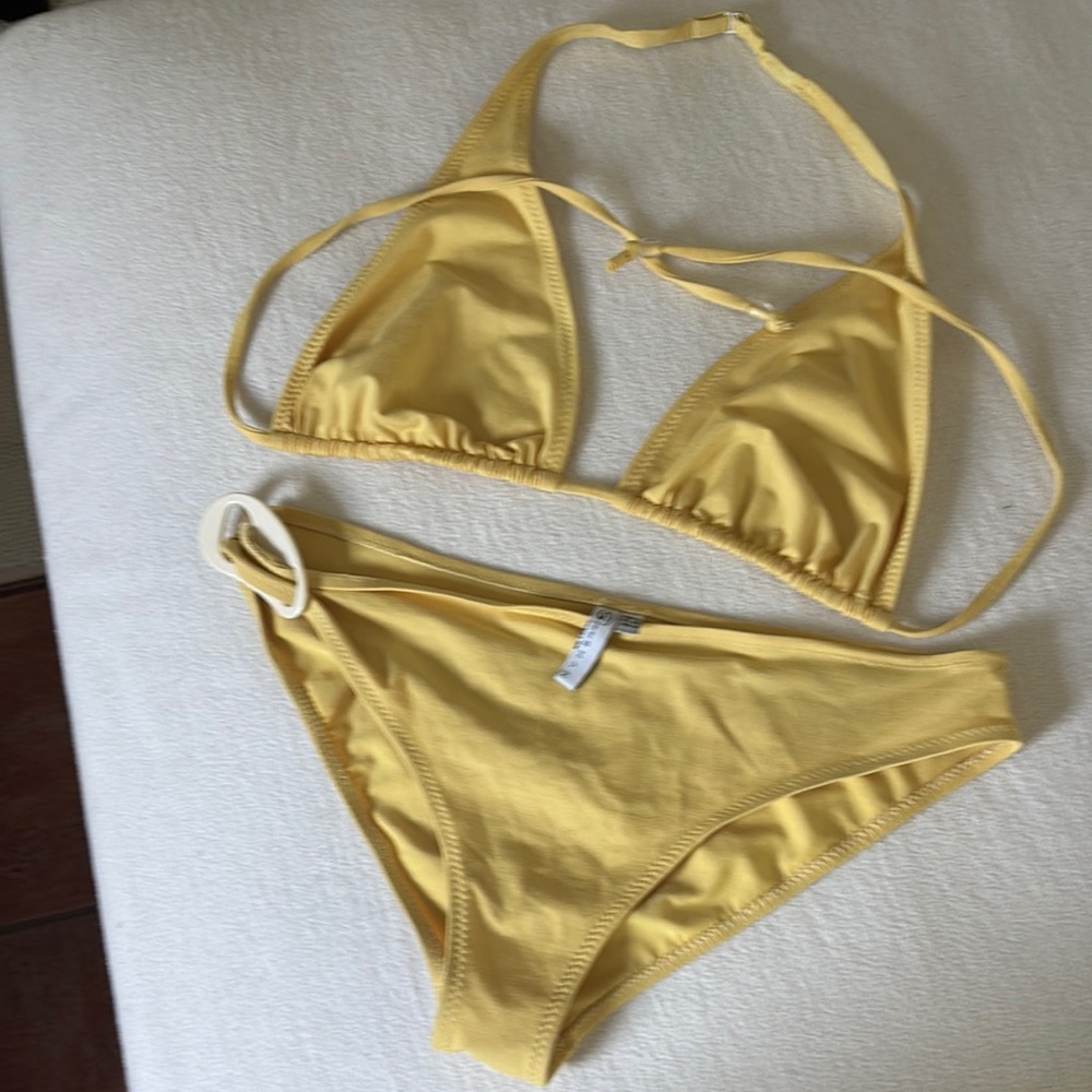 SHAN Sunny Yellow Bikini Set